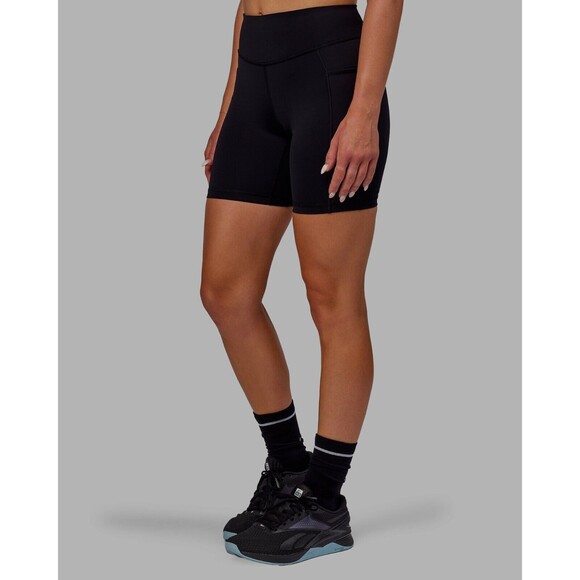 LSKD Elite Mid Shorts with Pockets Black Small MSRP $90 - Picture 1 of 8